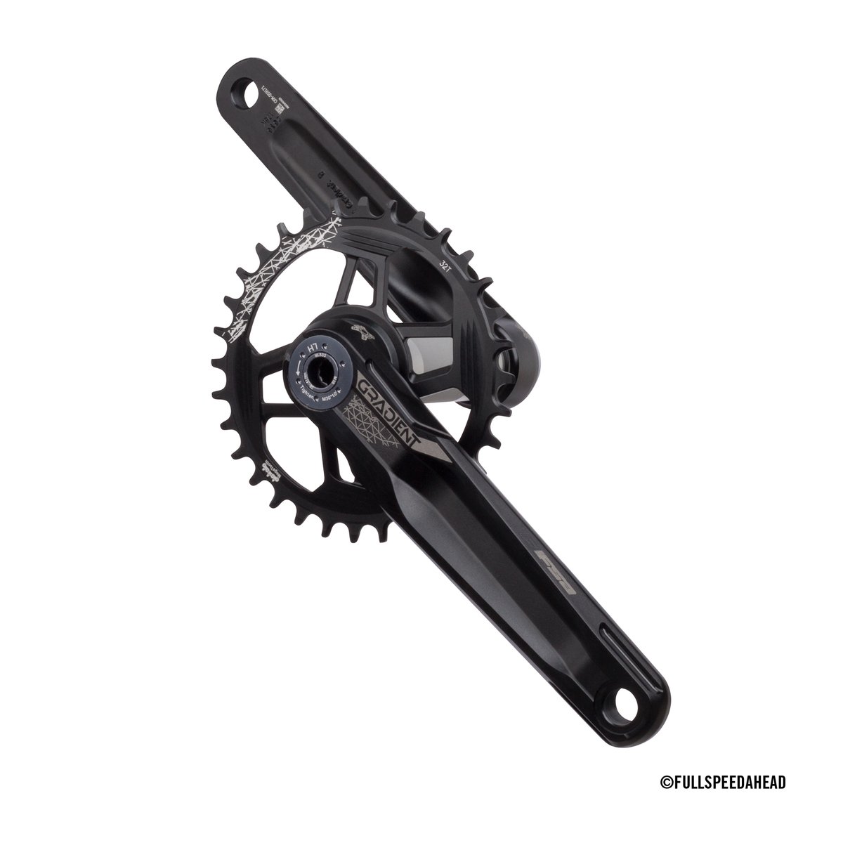 GRADIENT BB392EVO modular crankset 1X