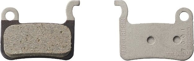 DISC BRAKE PAD BP-M07TI-RX RESIN WITHOUT FIN