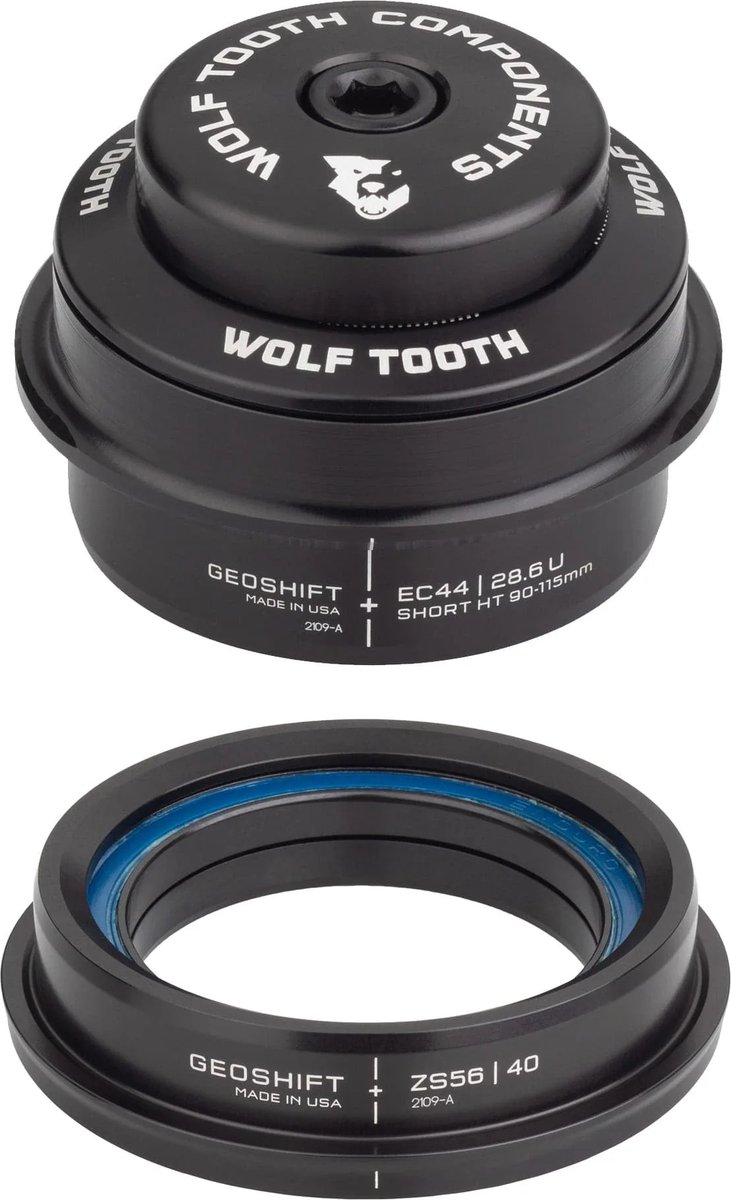 2 Degree GeoShift Performance Angle Headset - EC44/28.6 / EC44/40